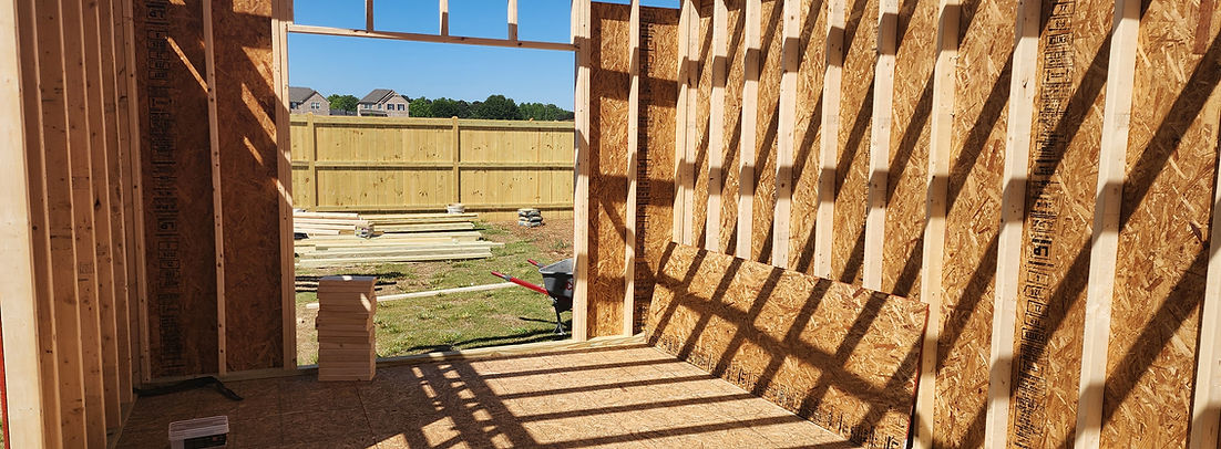 a custom shed custom shed being built